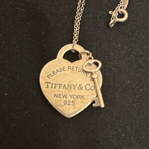 return to tiffany key necklace
